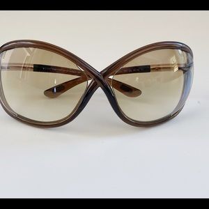 Tom Ford Whitney F9 Oversized Sunglasses